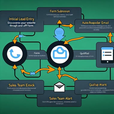 hubspot workflow for Trigger A lead who found your website through an offline source fills out a form