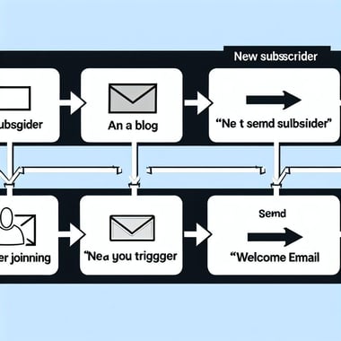 hubspot workflow for Trigger Send Welcome Email to New Blog Subscribers